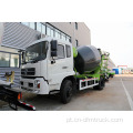 Caminhão betoneira de cimento com 6 rodas Dongfeng 6m3